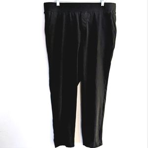Sound/Style Pull On Luxurious Dress Pants Black XL